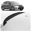 CHROMEMASTER | Spoiler da Tetto; Spoiler Posteriore Compatibile con SEAT Ibiza Hatchback 2017 +; Alettone Tetto; Poliuretano; Per la verniciatura; Metodo di Montaggio: Colla | Tuning Ottico per Auto