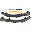 TroHollis Indicatori di Direzione Dinamici Uso Adatto Per VW Golf 7. GTI R GTE GTD MK7.5 13-19 Touran Jetta. MK7 LED. Segnale Di Direzione Dinamica Blinker Sequential Sequential Lo Specchio Specchio Frecce Dina