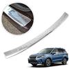 Chromemaster | Protezione paraurti Posteriore | Compatibile con Subaru Forester 2013-2018 | Acciaio INOX lucido/cromato | Protezione paraurti protegge la vernice del paraurti dai graffi