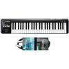 Roland A49 A-49 BK USB Tastiera per controller MIDI Nero + keepdrum cavo MIDI 2m