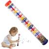 gifyym Rainstick - Strumento Sonoro Della Pioggia | Strumento Musicale Per Lo Sviluppo Sensoriale E Uditivo | Tubo Con Sonaglio Per La Piogia, Agitatore Con Bastone Della Pioggia, Giocattolo Educativo Per B