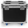 Osusuent 61 * 33.5 * 61cm Flight Case può trasportare 2 pezzi di luci di scena LED a testa mobile, facili da riporre e trasportare e proteggere le luci della festa
