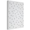MuchoWow© Decorazioni Casa 30x40 cm Pannelli Acustici Fonoassorbenti Parete Pannello Fonoassorbente Decorativo Insonorizzanti Per Pareti Isolante Acustico Blu - Triangolo - Motivo