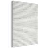 MuchoWow© Pannello Decorativo Parete Pannelli Fonoassorbenti Per Pareti 60x80 cm Acustici Decorazioni Casa Design Isolante Acustico Fonoisolanti Fonoassorbente Acquerello - Strisce - Grigio