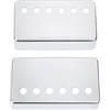 Banworks Metal Humbucker Covers Copri pickup per chitarra elettrica 50mm (1-31/32 pollici) / 52mm (2-3/64 pollici) Copri pickup al manico/ponte per chitarra elettrica JT/SYQG-03 Cromato