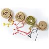 BaiTTang Treccia in corda per handpan - Decorazione per bordi in corda di rattan per handpan, applicare su tamburo in acciaio da 21 pollici a 25 pollici, tampone di protezione, eliminare il rumore