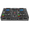 Vonyx CDJ450 DJ Workstation - 2 Lettori CD Compatibili con MP3, Funzione Bluetooth, 2 Porte USB, Mixer a 2 Canali, Media Player, Ricerca Cartella Integrata, Maniglie