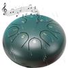 Sohodoo Chakra Rain Drum for giardino: 8 note di armonia - Sperimenta il potere curativo delle frequenze dei chakra con questo squisito strumento(Green)