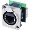 Neutrik E8 FDP - Connettore passante RJ45 da pannello