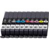 Canon PFI-MBK/PBK/CO/GY/R/C/M/Y/PC/PM 10 Ink - PFI-300 10 TINTENTANKS