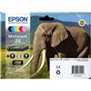 Epson Elephant Multipack 6-colours 24 Claria Photo HD Ink - C13T24284011