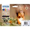 Epson Squirrel Multipack 6-colours 378 Claria Photo HD Ink - C13T37884010