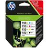 HP 932XL Black/933XL Cyan/Magenta/Yellow 4-pack Original Ink Cartridges cartuccia d'inchiostro 4 pz Originale Resa elevata (XL) - C2P42AE MCVP 01