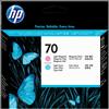 HP 70 Testina per stampa ciano (chiaro) / magenta (chiaro) (C9405A) - C9405A
