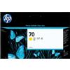 HP Cartuccia inchiostro DesignJet giallo 70, 130 ml - C9454A