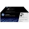 HP Confezione da 2 cartucce originali di Toner nero LaserJet 78A - CE278AD