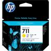 HP Confezione da 3 cartucce di inchiostro giallo DesignJet 711, 29 ml - CZ136A