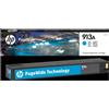 HP Cartuccia ciano originale 913A PageWide - F6T77AE