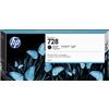 HP Cartuccia inchiostro nero opaco DesignJet 728, 300 ml - F9J68A