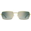 Dsquared2 Occhiali da Sole D2 0192/S 000EZ Oro/Verde Specchiato Uomo 58/19/145