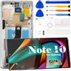 SRJTEK Schermo TFT di ricambio per Samsung Galaxy Note 10 per Samsung Note 10 Display LCD per SM-N970F, SM-N970U Touch Screen Digitizer Assembly con telaio (senza funzione di impronte digitali) (nero)