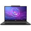 MSI Notebook Venture A16 AI+, Ryzen AI 7 350, 16GB RAM, SSD M.2 512GB, Display OLED 2K 120Hz da 16 Pollici, Windows 11 Home, Laptop Professionale