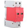 FTVOGUE Dispositivo di protezione contro le sovratensioni Telefono parafulmini Tele Protector Connettore scaricatore a bassa tensione per protezione contro i fulmini(2P40KA)