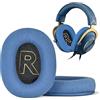 XBERSTAR Cuscinetti di ricambio per auricolari Logitech G Pro/G Pro X (flanne)