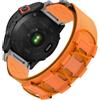 YASPARK Cinturino per Fenix 8 51mm/Fenix 7X/Fenix 6X/Fenix 7X Pro, 26mm Cinturino in Nylon Montaggio Rapido per Fenix 5X/Fenix 5X Plus/Fenix 3/Fenix 3 HR/3 Sapphire/Fenix 7X Sapphire Solar/D2 Delta PX