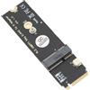 GOWENIC Scheda WiFi M.2 NGFF A E Key per Adattatore SSD M.2 Key M, Supporta AX200 AX201 AX210, PCIe X1 E USB2.0 con Supporto Operativo per, OS X,