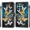 KENHONER Custodia per Motorola Edge 60 Fusion/Edge 60, Farfalla