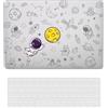 HLAAJJX Custodia Compatibile con Macbook Pro 15 pollici 2015 2014 2013 2012 con display Retina A1398, Case Rigida Protettivo Plastica Copertina & Tastiera Cover, Astronauta2