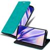 Cadorabo Custodia Libro per Samsung Galaxy S8 in TURCHESE PETROLIO - con Vani di Carte, Funzione Stand e Chiusura Magnetica - Portafoglio Cover Case Wallet Book Etui Protezione