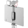 Sirui Supporto per iPad in Alluminio, Supporto per Tablet per Treppiede ad Ampia Apertura con Cold Shoe Rimovibile en Piastra a Sgancio Rapido per Arca e Attacco Filettato da 1/4, AM-PH02