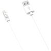 Blueshaweu Cavo di ricarica compatibile con smartwatch T50S da 1,85, cavo di ricarica per smartwatch VKROBAG T50s / uaue T50S da 1,85 (bianco)
