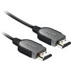 Ekon Cavo HDMI 1.4 Ethernet, Maschio Maschio, 1.8 metri, Risoluzioni 1080p Ultra HD e 3D, Connettori Dorati, per TV, Proiettori, Laptop, PC, MacBook, PlayStation, Nintendo Switch