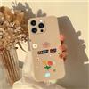 LIRASIRA Compatibile con OPPO A6 PRO 5G Disegno Orso Fiori Cover TPU Morbida Antishock Giornaliero