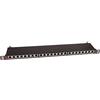 Techly Professional 366501 Pannello Patch STP 24 Posti RJ45 19 0.5U Cat.6 Nero Nero