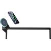 AbeeyGeomarn Supporto per telefono da auto con caricabatterie wireless per Land Rover Range Rover/accessori sportivi 2023 2024 2025 si applica a clip fissa per schermo da 13,1 pollici, rotazione a 360