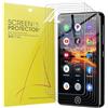 Blueshaweu 6 Pezzi Pellicola Protettiva TPU compatibile per AGXOV M302 MP3/MP4 - Anti-Graffio, Ultra Trasparente, Sensibile al Tocco, Antibolle, Copertura Completa Schermo (TPU)