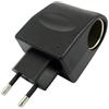 Generic Adattatore caricatore auto - Doppia porta USB con display a LED, accessorio robusto per veicoli | caricatore accendisigari compatto, presa corrente 12 V/24 V resistente, gadget portatile per Campin