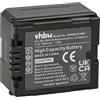 vhbw batteria compatibile con Panasonic SDR-H80, SDR-H50, SDR-H40, SDR-H60 videocamera camcorder (1000mAh, 7,2V, Li-Ion) con infochip