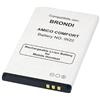 MOVE born to be tech MOVE Batteria SPECIFICA PER BRONDI AMICO COMFORT Li-ion 3.7V 950 mAh Sostiuisce perfettamente: (Battery NO.:W22) -ATTENZIONE: CONTROLLARE CHE IL CODICE PRODOTTO COINCIDA CON QUELLO DELLA BATTERIA