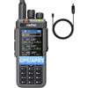 Radtel RT-880G GPS APRS Radioamatore 10W Walkie Talkie Radio CB portatile 1024 canali HF SSB Rx con ripetitore cross-band, display a colori da 2,4 pollici, batteria ricaricabile da 2400 mAh,