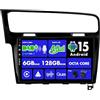 BXLIYER SXAUTO『Built-in 4G / DAB』Android 15-6G+128G Autoradio Per Golf 7 (2013-2018) - Senza fili CarPlay/Android Auto - LED Camera + MIC - Fast-boot Volante 360-CAM HDMI WIFI DSP - 2 Din IPS 10.1 Pollici