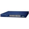 Planet GSW-2620HP switch di rete Gestito 10G Ethernet (100/1000/10000) Connessione Ethernet, supporto alimentazione Via Porta CE (PoE) 1U Nero