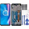 CWONCONGOIN Display LCD del Telefono Cellulare Assemblaggio Completo di Schermo e digitalizzatore LCD con Telaio per Alcatel 1S 2020 OT5028 5028 5028Y 5028A 5028D 5028U (Nero) Parte di Riparazione