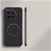 SSASMEU Custodia magnetica di lusso ultra sottile senza cornice per Oneplus 12 12R 11 11R 10T 10R 10 Pro, custodia rigida opaca in PC, nera, per Oneplus 10 Pro