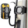Healvaluefit Cinghia per zaino per dispositivi GPS portatili Garmin, accessorio per zaino da trekking per dispositivi Garmin inReach eTrex GPSMAP Oregon Alpha Rino, ideale per escursioni e mani libere