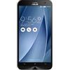 Asus ZenFone 2 Smartphone, Schermo da 5.5, Processore Quad Core 1,8 GHz, RAM 4 GB, 16 GB, Dual SIM, Argento